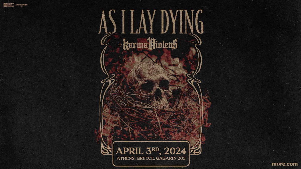 Οι As I Lay Dying Live στο Gagarin
