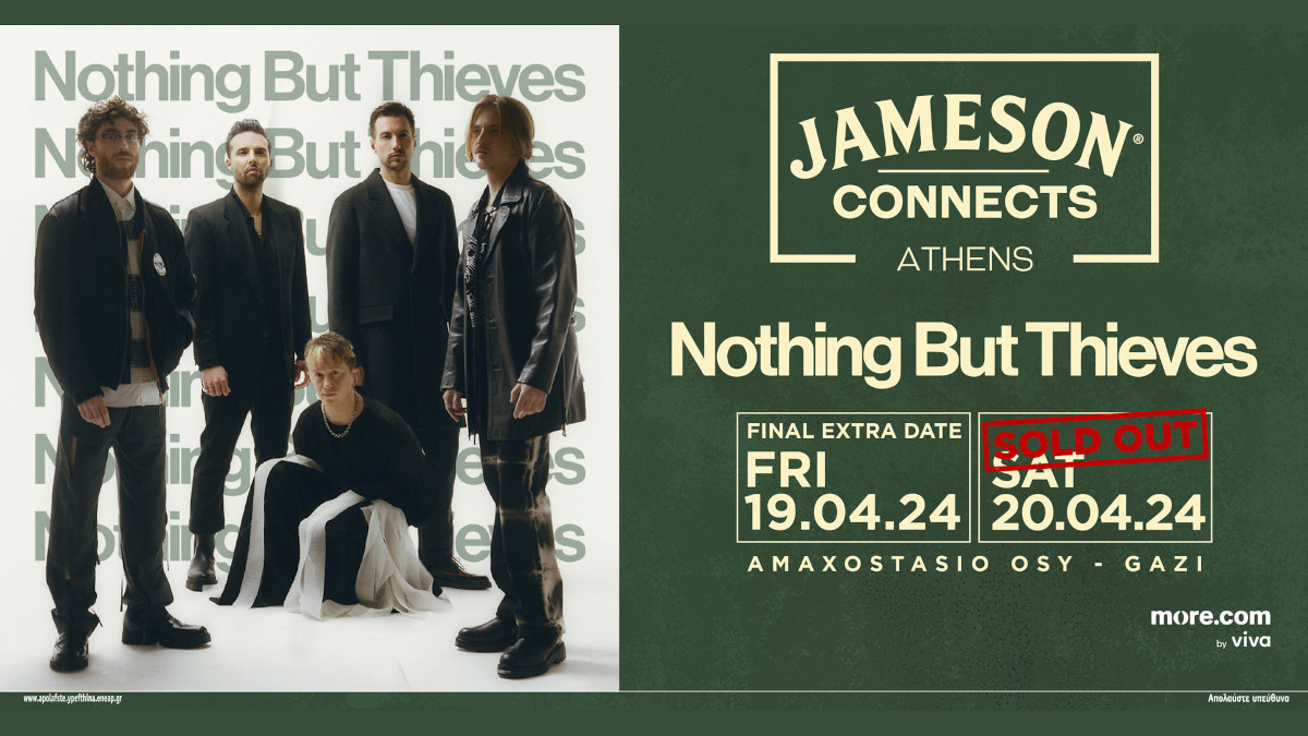 Οι Nothing but Thieves Live στο Παλιό Αμαξοστάσιο ΟΣΥ