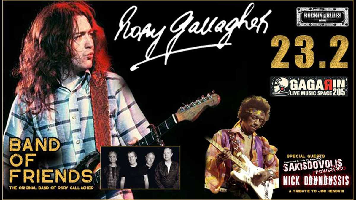 Rory Gallagher - Band of Friends live στο Gagarin