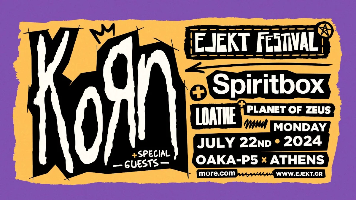 Οι Korn στο Eject Festival 2024