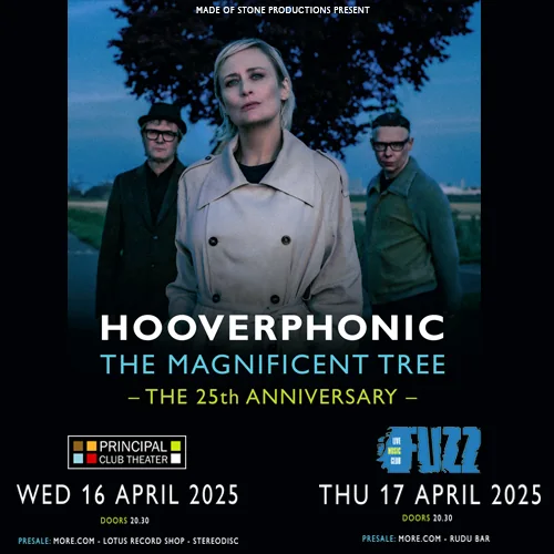 Οι Hooverphonic Live στην Αθήνα