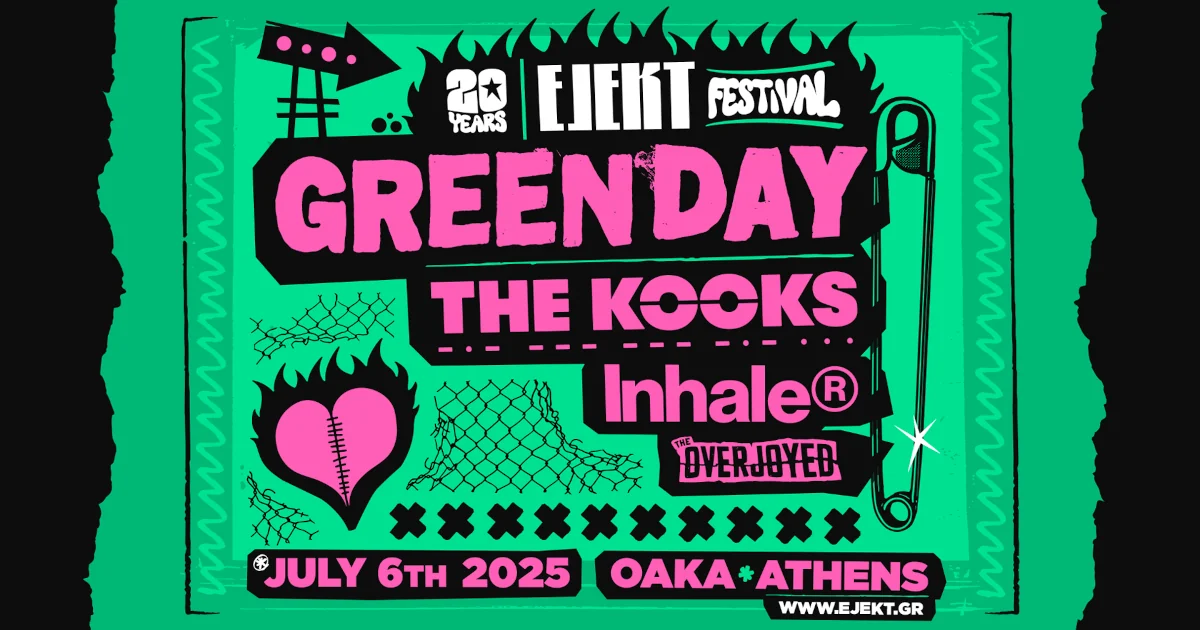 Οι Green Day στο Ejekt Festival