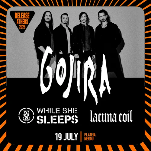 Release Athens 2025 | Gojira