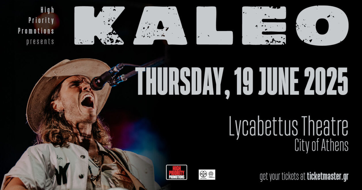 Kaleo Live στην Αθήνα