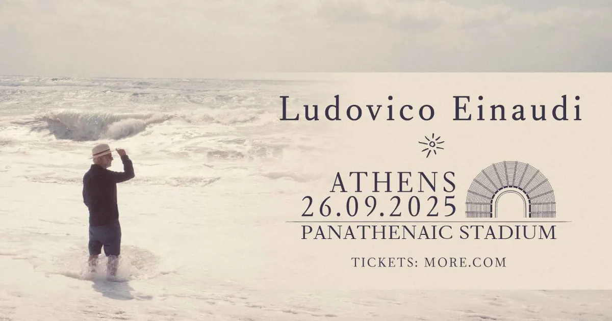 Ο Ludovico Einaudi live στο Καλλιμάρμαρο