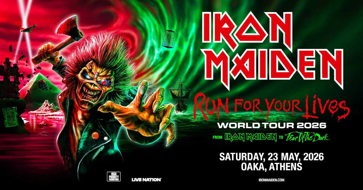 Οι Iron Maiden Live στην Αθήνα