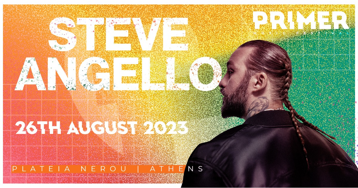 Ο Steve Angello στο Primer 2023 - Day 1