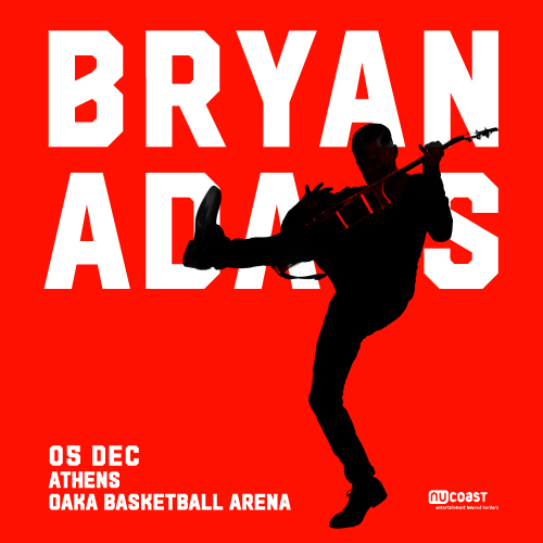 Ο Bryan Adams live στo Κλειστό Γήπεδο OAKA