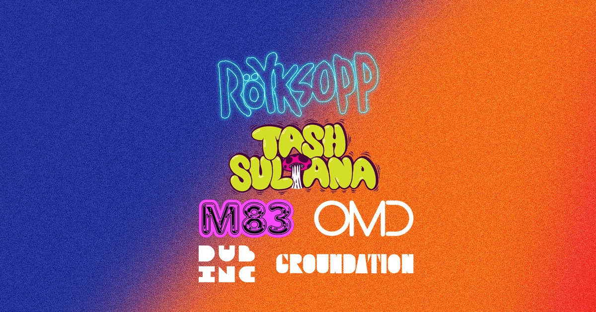 Röyksopp + Tash Sultana Live @ Release Athens x SNF Nostos 2023