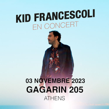 Ο Kid Francescoli Live στην Αθήνα