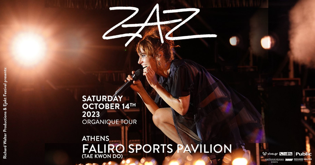 H Zaz Live στην Αθήνα