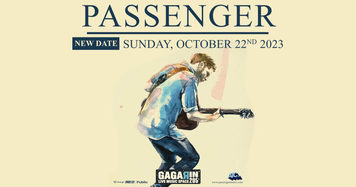 Ο Passenger Live στο Gagarin